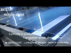 ضوء شفاف ملون دليل ورقة أكريليك 2mm 3mm 5mm 6mm