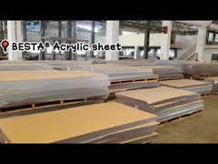 ورقة أكريليك عالية اللمعان الشفافة المكبلة 1mm إلى 12mm قابلة للتخصيص